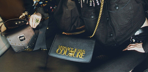 FelpaVersace Jeans Couture in Cotone di colore Viola abbigliamento da palestra e sportivo Versace Jeans Couture 1% di sconto Donna Activewear abbigliamento da palestra e sportivo da Activewear 