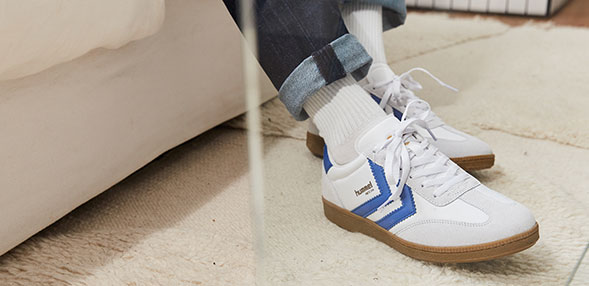Sneakers a quadriBurberry in Cotone da Uomo colore Bianco Uomo Scarpe da Sneaker da Sneaker basse 
